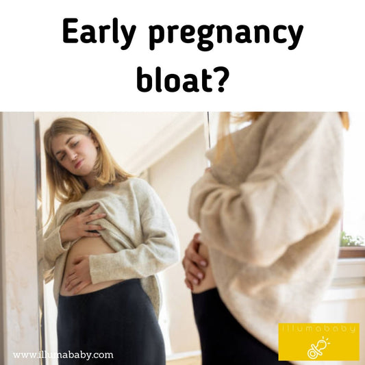 Bloated and Beautiful: Managing Early Pregnancy Bloating - illumababy